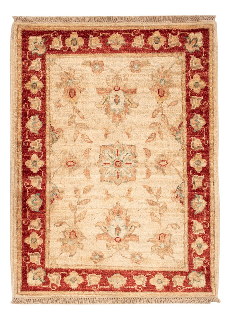 Ziegler Teppich 52x72cm - Orientteppich - beige