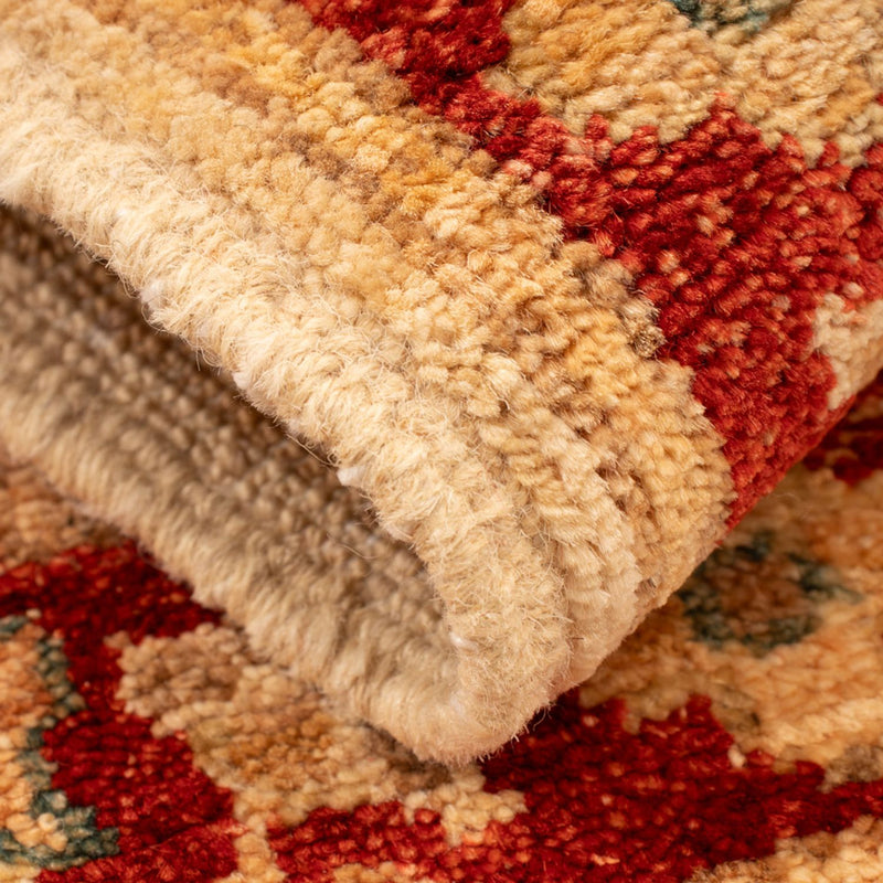 Ziegler Teppich 52x72cm - Orientteppich - beige