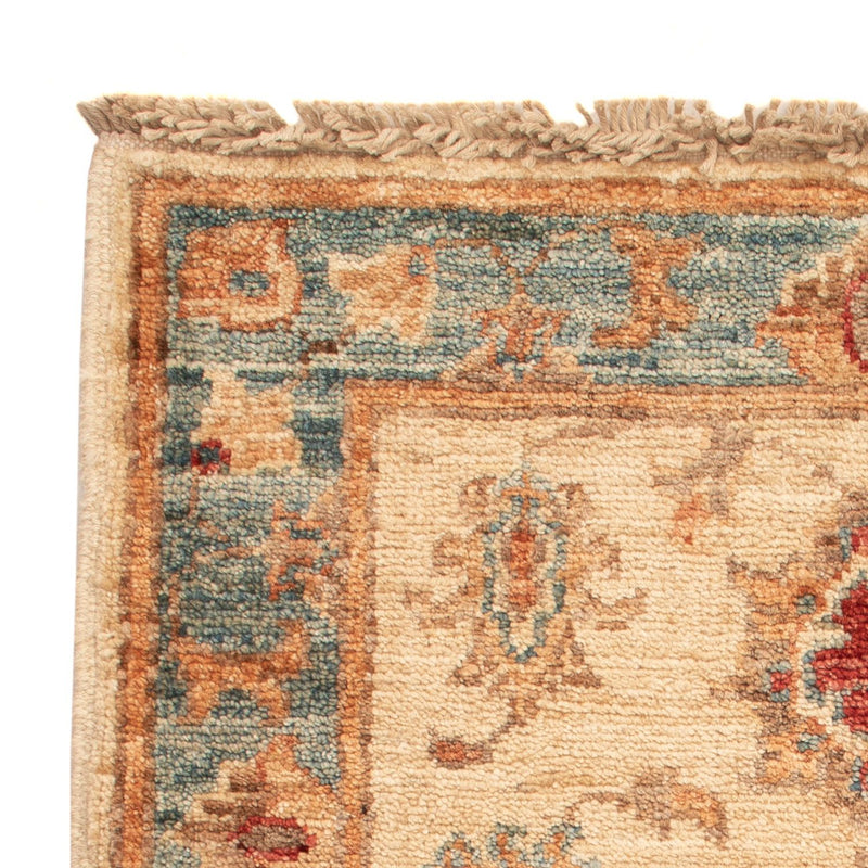 Ziegler Teppich 52x68cm - Orientteppich - beige
