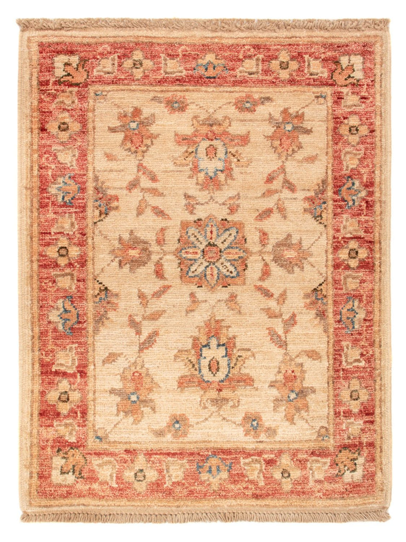 Ziegler Teppich 51x68cm - Orientteppich - beige