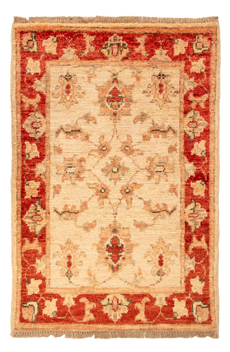 Ziegler Teppich 49x74cm - Orientteppich - beige
