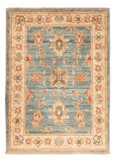Ziegler Teppich 53x72cm - Orientteppich - türkis