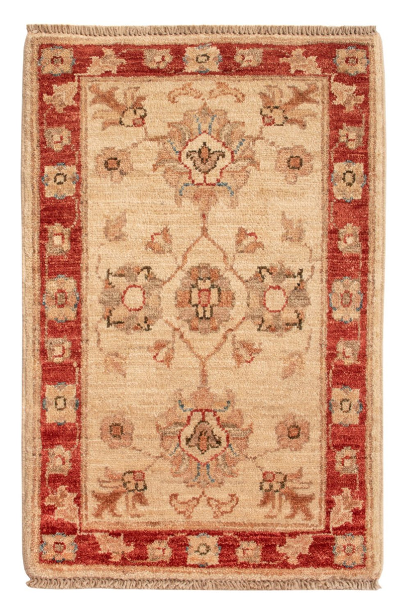 Ziegler Teppich 44x70cm - Orientteppich - beige