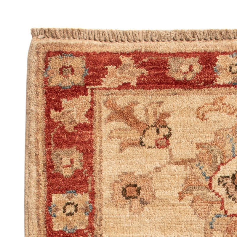 Ziegler Teppich 44x70cm - Orientteppich - beige