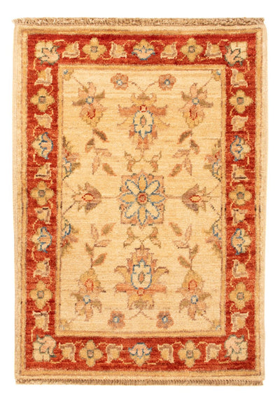 Ziegler Teppich 50x72cm - Orientteppich - hellbeige