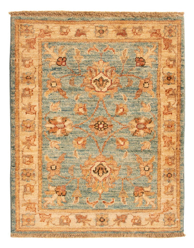 Ziegler Teppich 53x68cm - Orientteppich - türkis