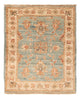 Ziegler Teppich 55x65cm - Orientteppich - türkis