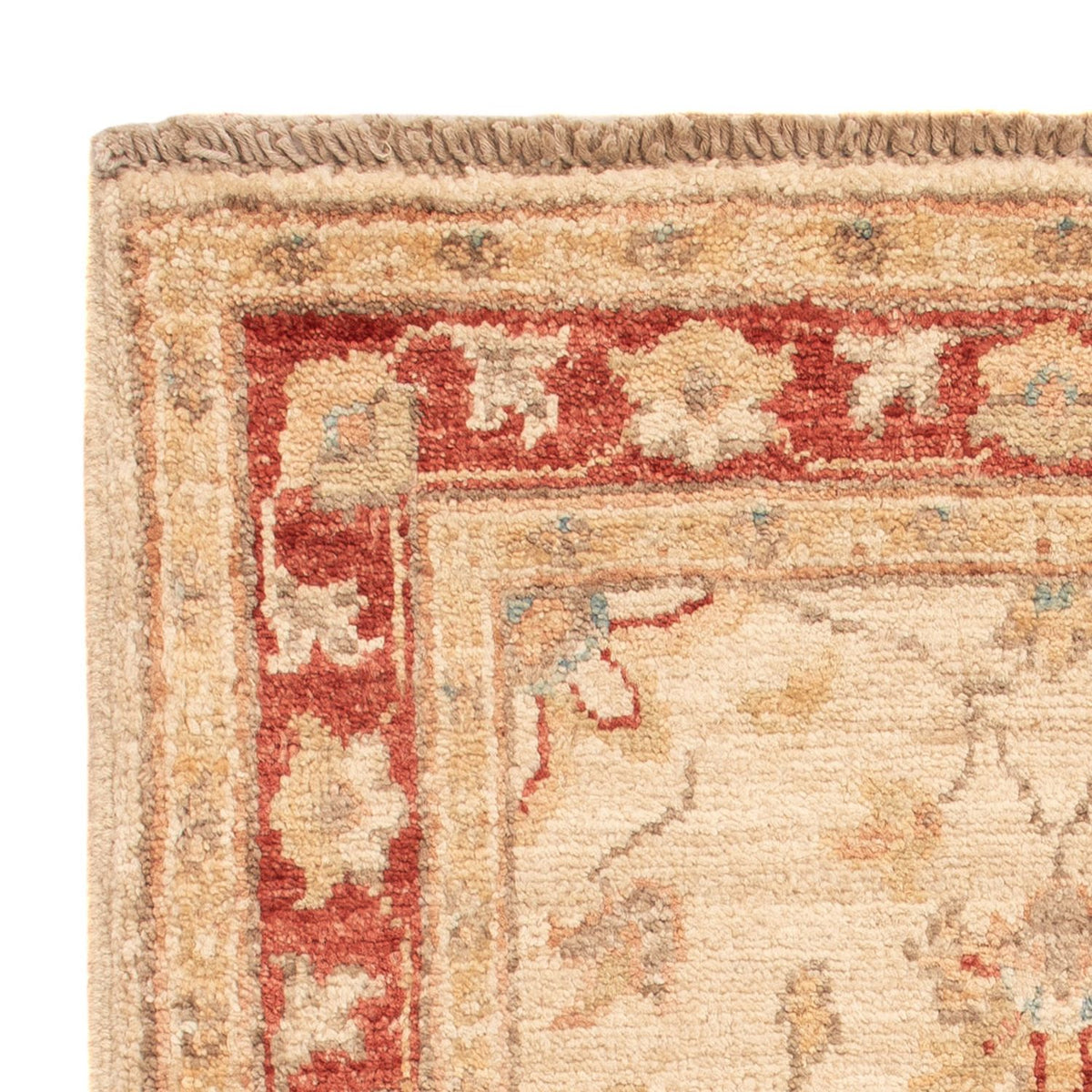 Ziegler Teppich 54x71cm - Orientteppich - beige