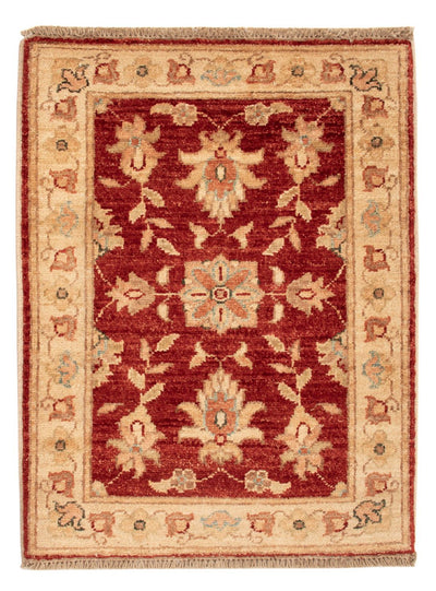 Ziegler Teppich 52x69cm - Orientteppich - bordeauxrot