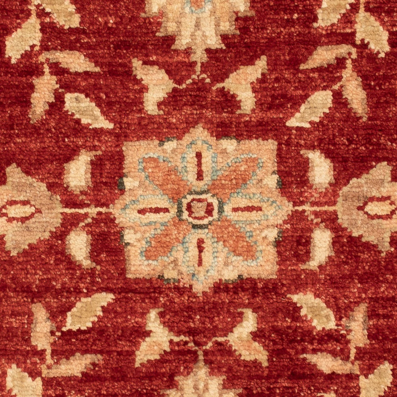 Ziegler Teppich 52x69cm - Orientteppich - bordeauxrot