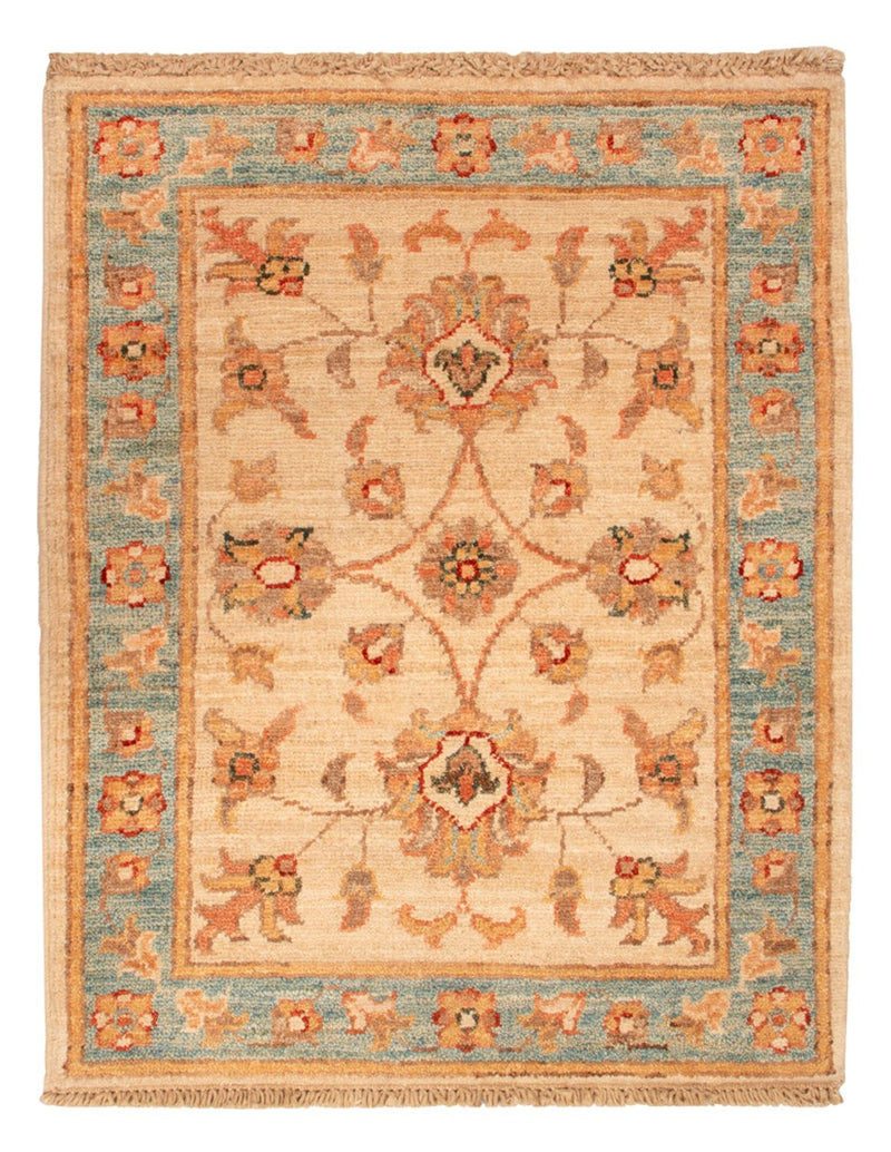 Ziegler Teppich 54x67cm - Orientteppich - beige