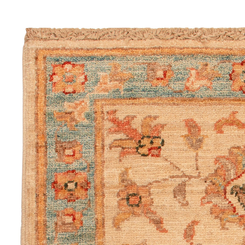 Ziegler Teppich 54x67cm - Orientteppich - beige