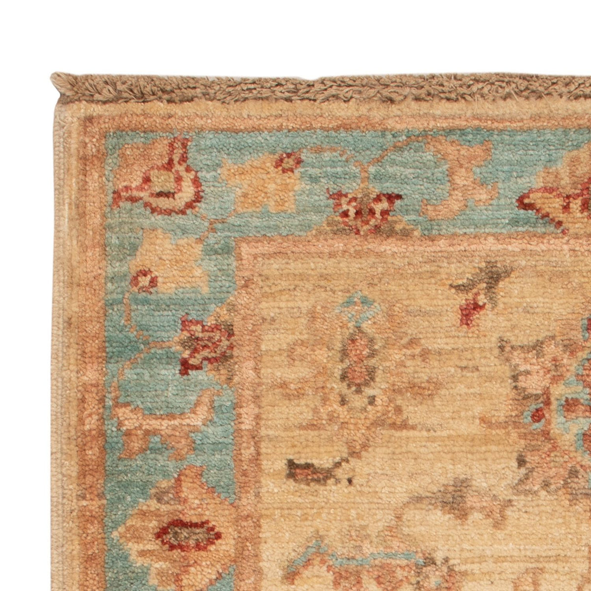 Ziegler Teppich 53x68cm - Orientteppich - beige