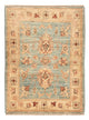 Ziegler Teppich 53x72cm - Orientteppich - hellblau