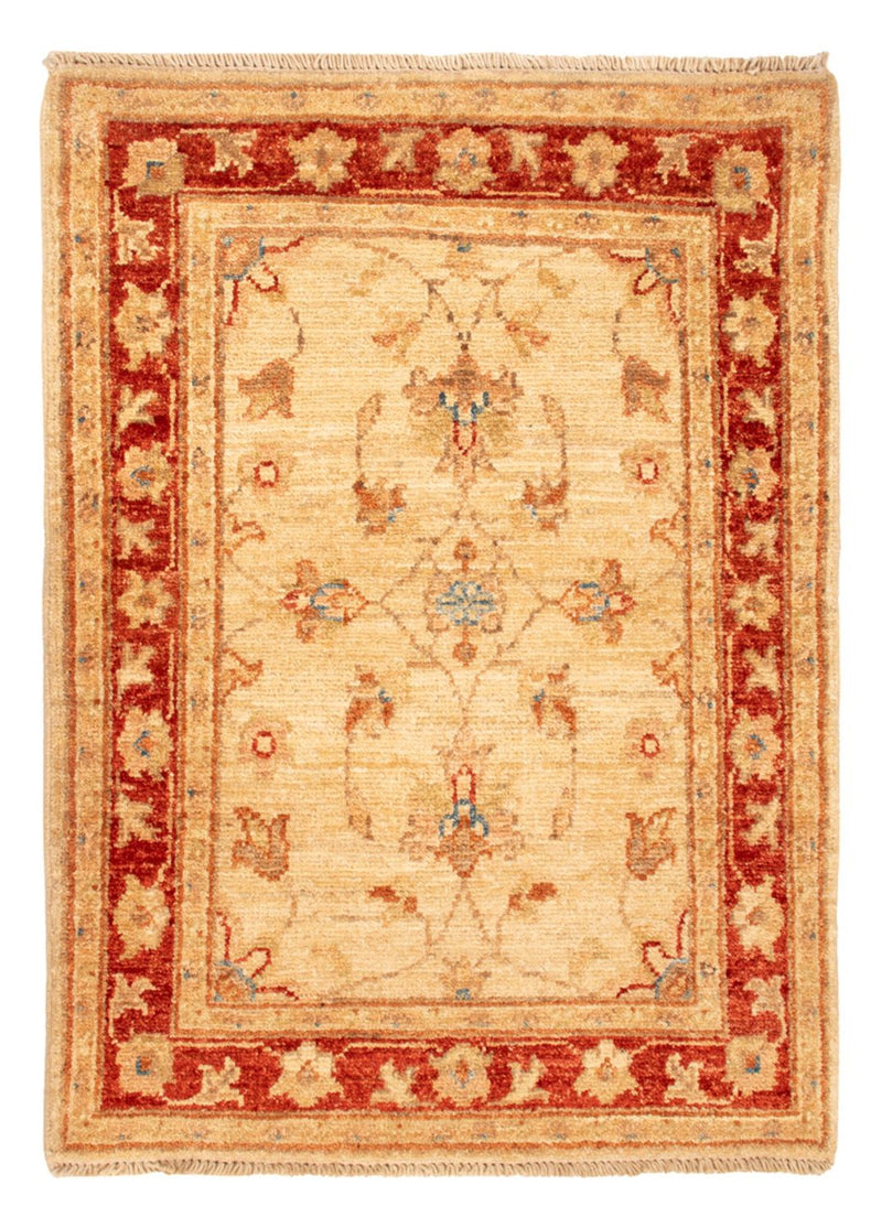 Ziegler Teppich 54x76cm - Orientteppich - beige