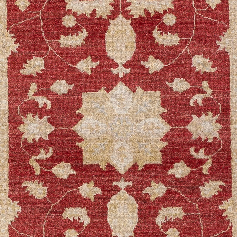 Ziegler Teppich 80x247cm - Orientteppich - rot