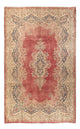Vintage Teppich 192x304cm - hellrot
