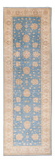 Ziegler Teppich 124x394cm - Orientteppich - blau