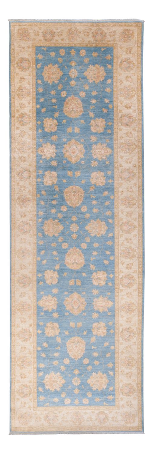 Ziegler Teppich 124x394cm - Orientteppich - blau