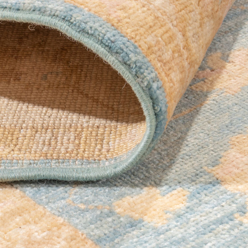 Ziegler Teppich 124x394cm - Orientteppich - blau