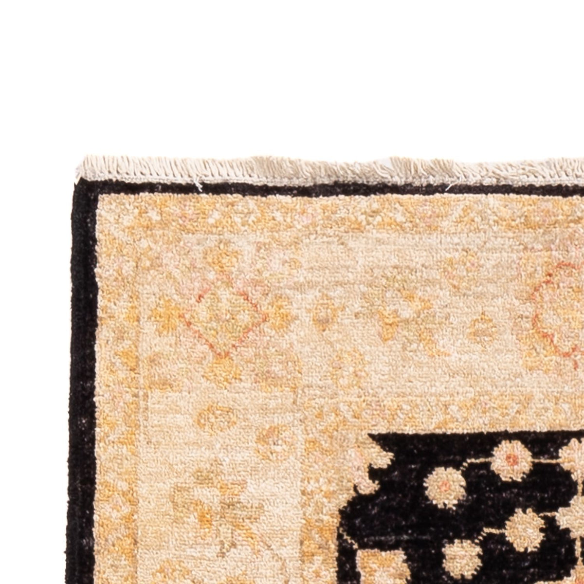 Ziegler Teppich 78x309cm - Orientteppich - dunkelblau