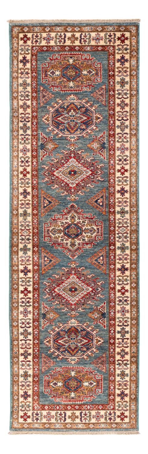 Läufer Ziegler - Kazak - 75 x 246 cm - mehrfarbig