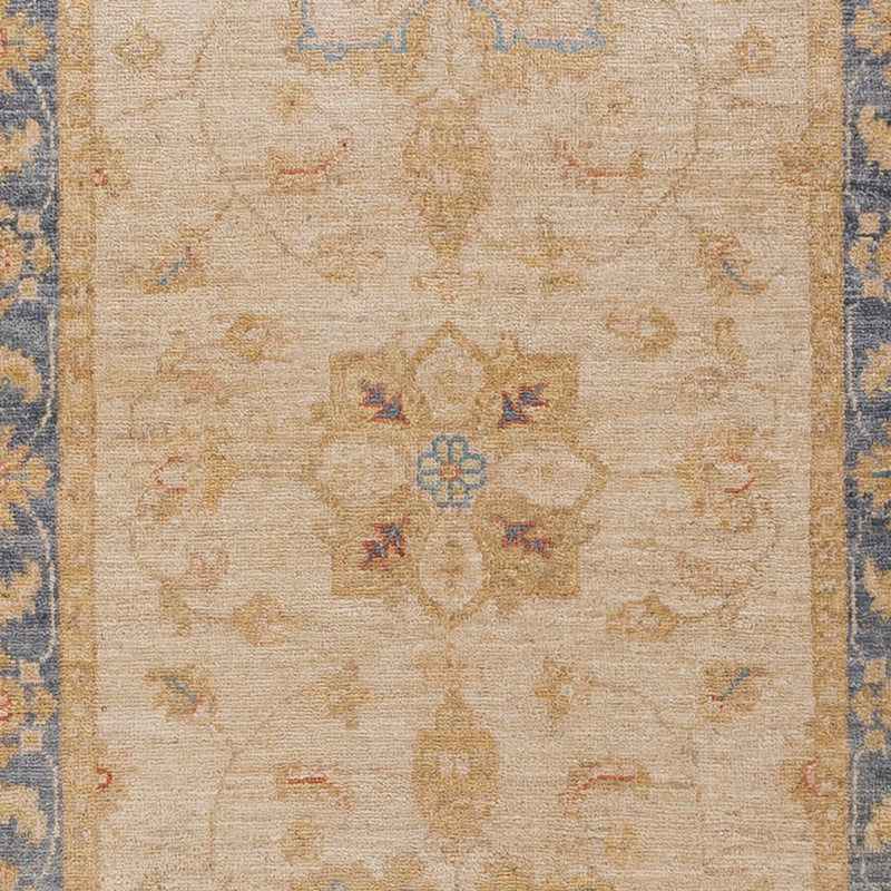 Ziegler Teppich 85x296cm - Orientteppich - beige