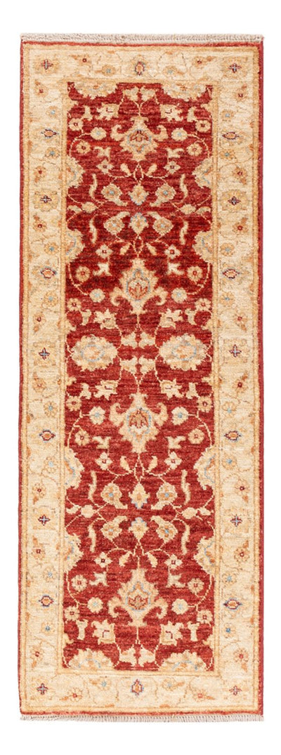 Ziegler Teppich 50x135cm - Orientteppich - rot
