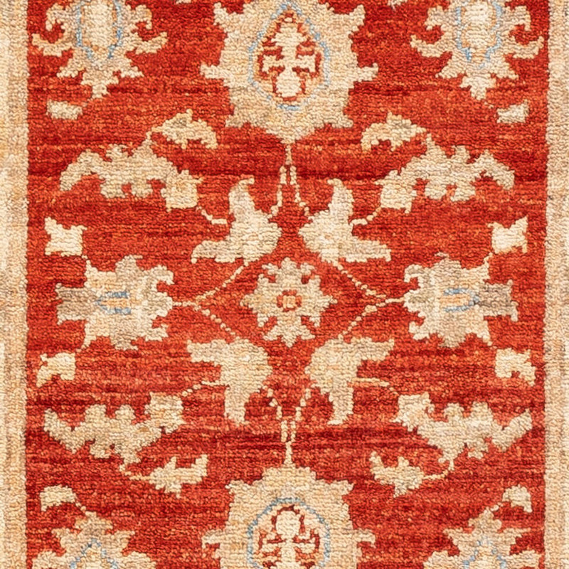 Ziegler Teppich 52x143cm - Orientteppich - rot