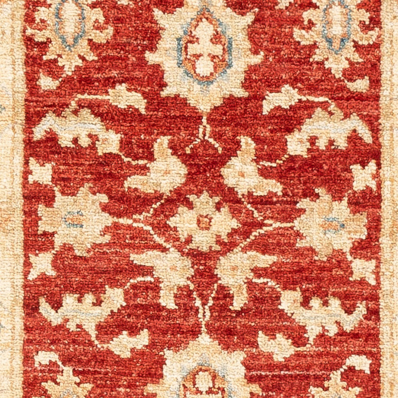 Ziegler Teppich 48x148cm - Orientteppich - rot