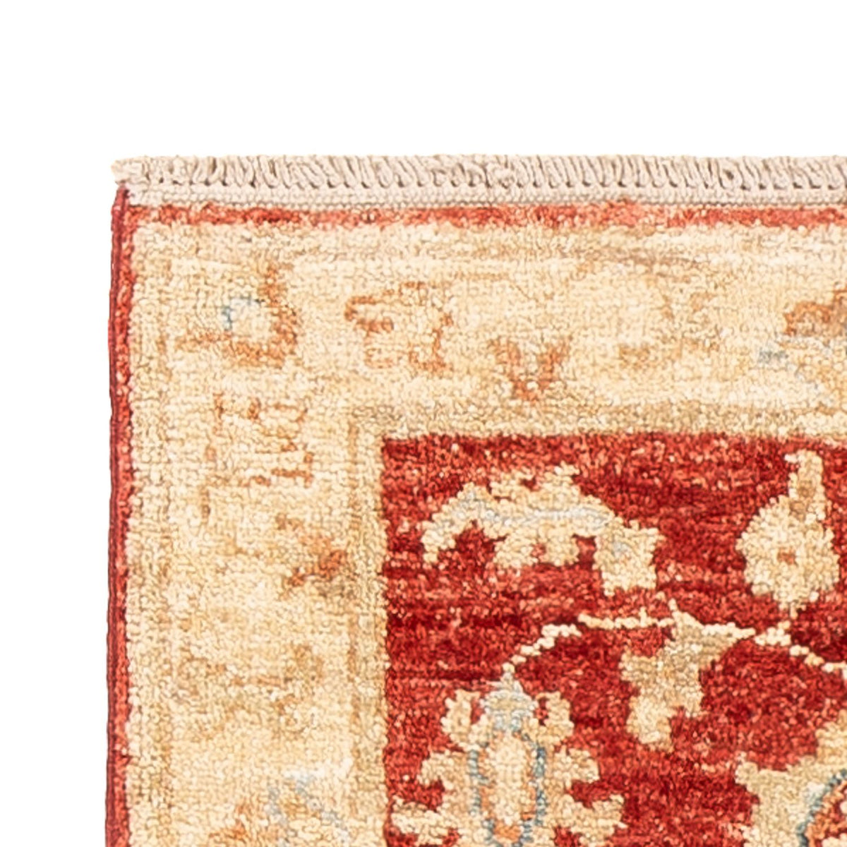 Ziegler Teppich 48x148cm - Orientteppich - rot