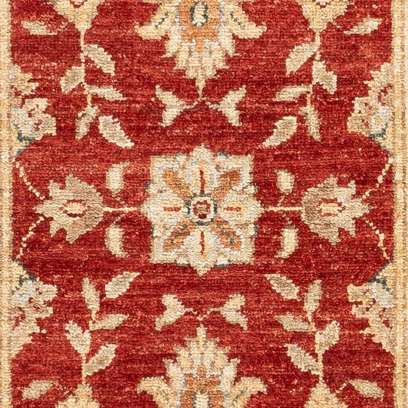 Ziegler Teppich 51x148cm - Orientteppich - rot