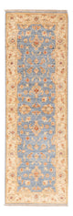 Ziegler Teppich 49x150cm - Orientteppich - blau