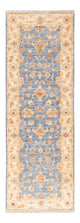 Ziegler Teppich 50x148cm - Orientteppich - blau