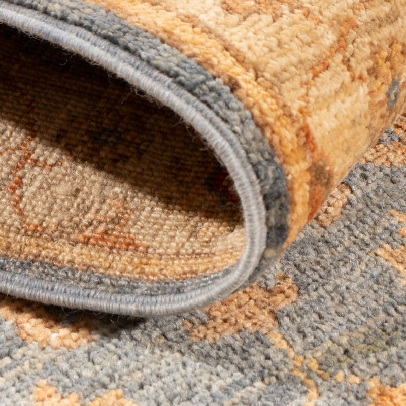 Ziegler Teppich 50x148cm - Orientteppich - blau