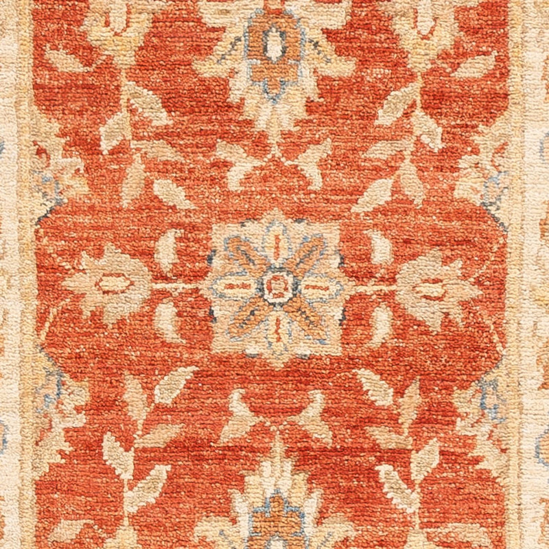 Ziegler Teppich 50x156cm - Orientteppich - rot