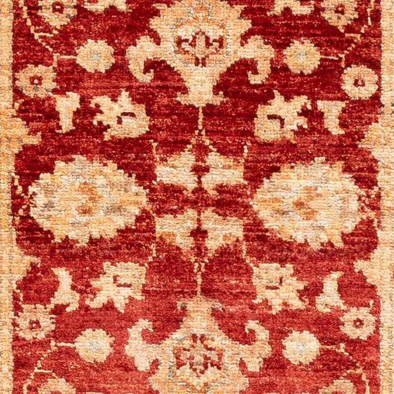 Ziegler Teppich 51x141cm - Orientteppich - rot