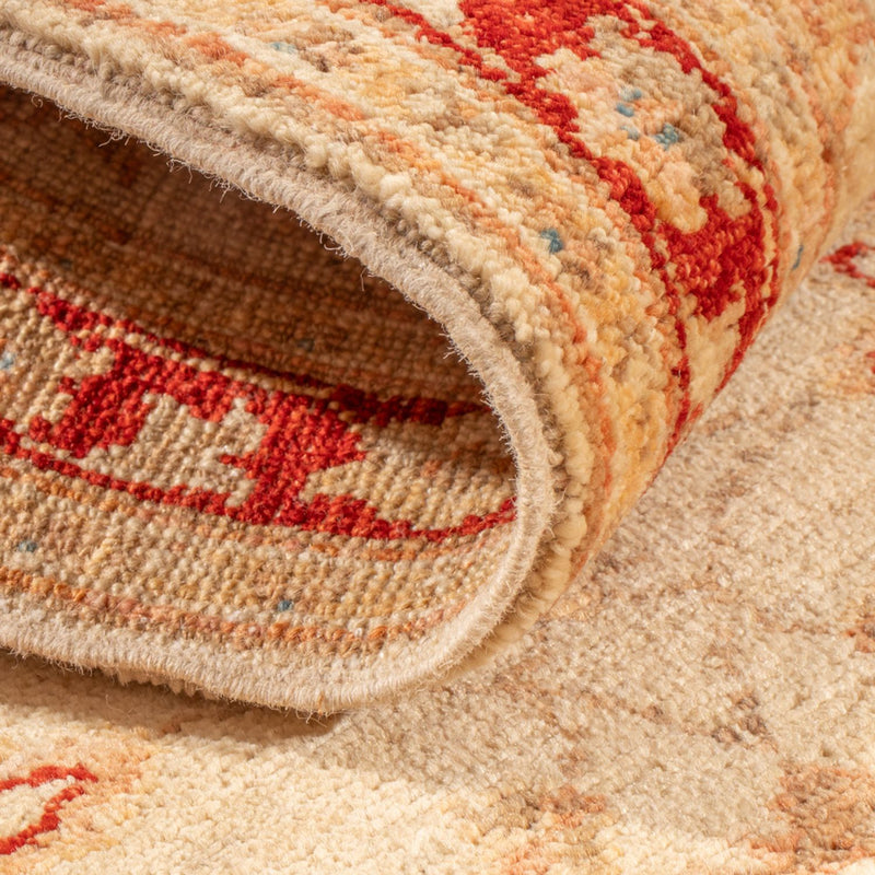 Ziegler Teppich 50x140cm - Orientteppich - beige