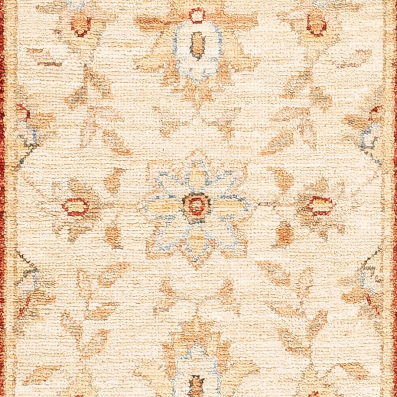 Ziegler Teppich 50x145cm - Orientteppich - beige
