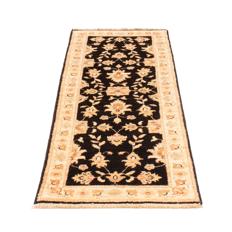 Ziegler Teppich 49x150cm - Orientteppich - dunkelblau