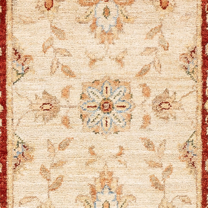 Ziegler Teppich 48x150cm - Orientteppich - beige
