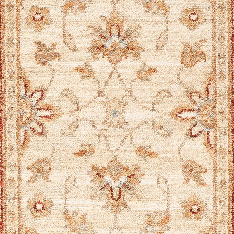 Ziegler Teppich 51x144cm - Orientteppich - beige