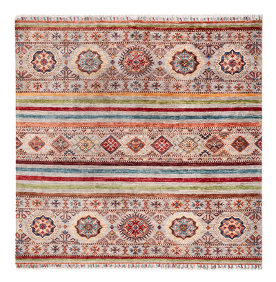Shal Teppich 148x150cm - Orientteppich - mehrfarbig