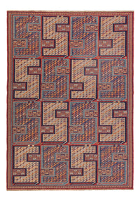 Kelim Afghan Teppich 157x217cm - mehrfarbig – product image