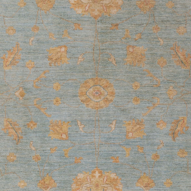 Ziegler Teppich - Modern - 206 x 297 cm - dunkelgrau