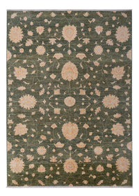 Ziegler Modern Teppich 205x294cm - Orientteppich - dunkelgrün – product image