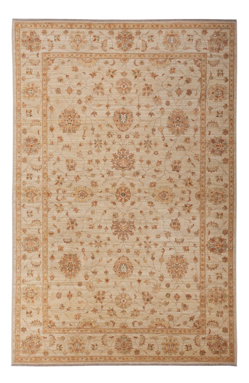 Ziegler Teppich 205x306cm - Orientteppich - beige
