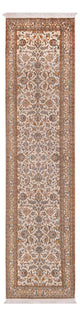 Läufer Seiden - Kaschmir Seide - 76 x 325 cm - beige