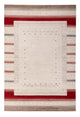 Indo Loribaft Teppich 200x306cm - Wollteppich - creme