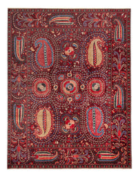 Designer Teppich 251x309cm - weinrot – product image